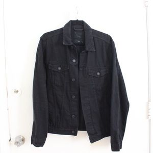 New Look black denim jacket
